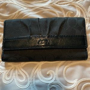 Black Coach wallet